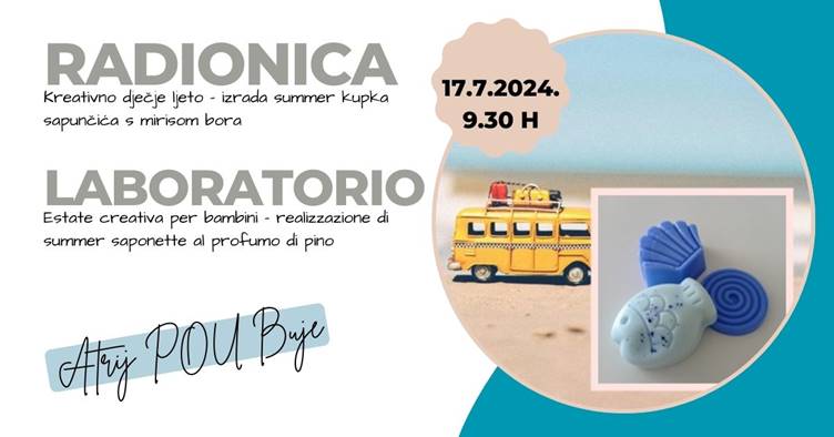 Kreativno dječje ljeto – izrada summer kupka sapunčića s mirisom bora