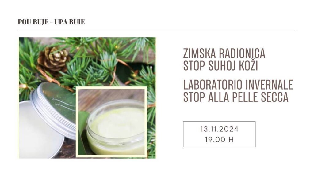 ZIMSKA RADIONICA – STOP SUHOJ KOŽI