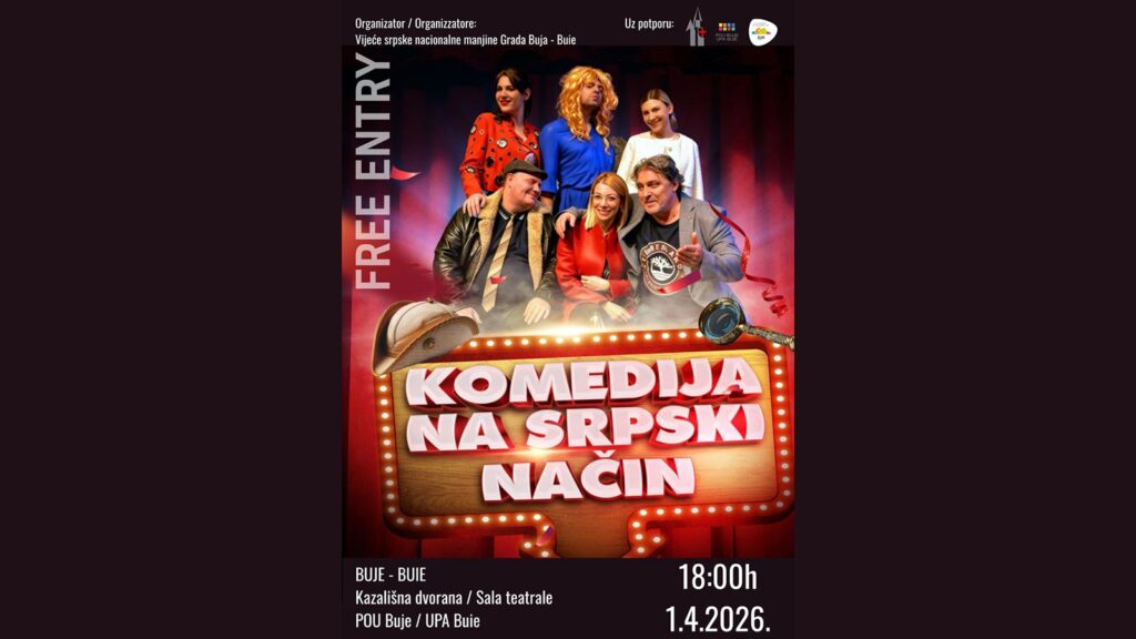 Predstava / Spettacolo - Komedija na srpski način