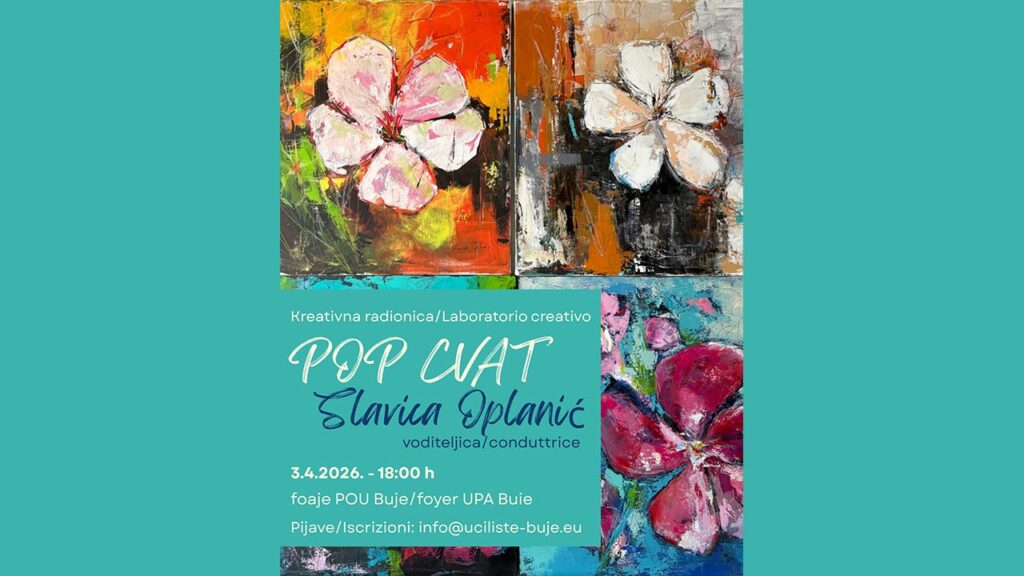 POZIV NA KREATIVNU RADIONICU POP CVAT