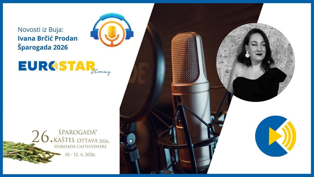 Novosti iz Buja: gošća Ivana Brčić Prodan o Šparogadi